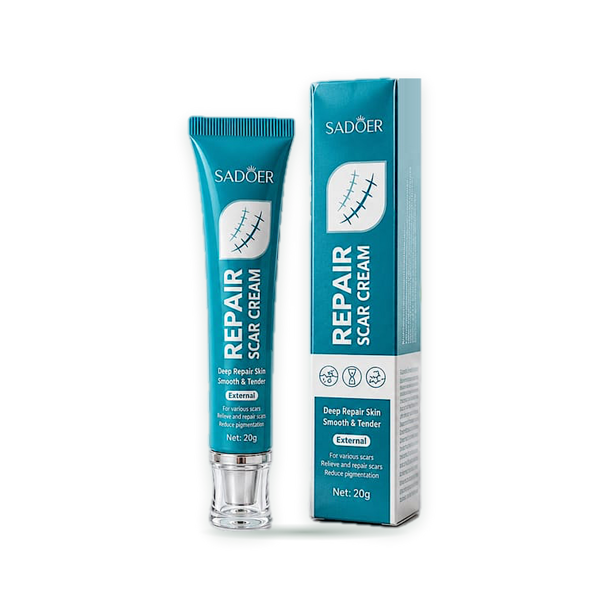 CREMA REPARADORA DE CICATRICES SADOER